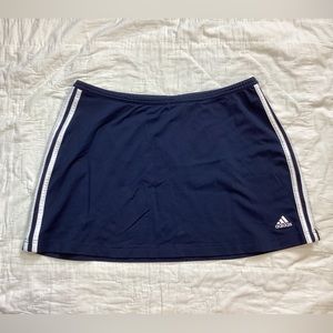 Adidas Clima365 Climalite Navy Blue Athletic Skirt Large